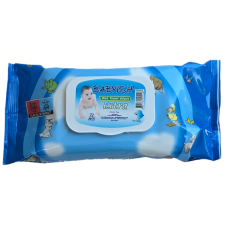 Babyish vlhčené ubrousky 72ks Blue