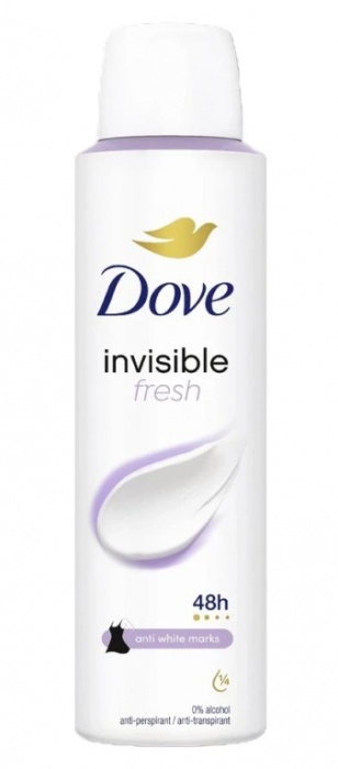 Dove Deodoranty spray 150ml Invisible Fresh