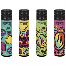 Clipper zapalovač Hippie World