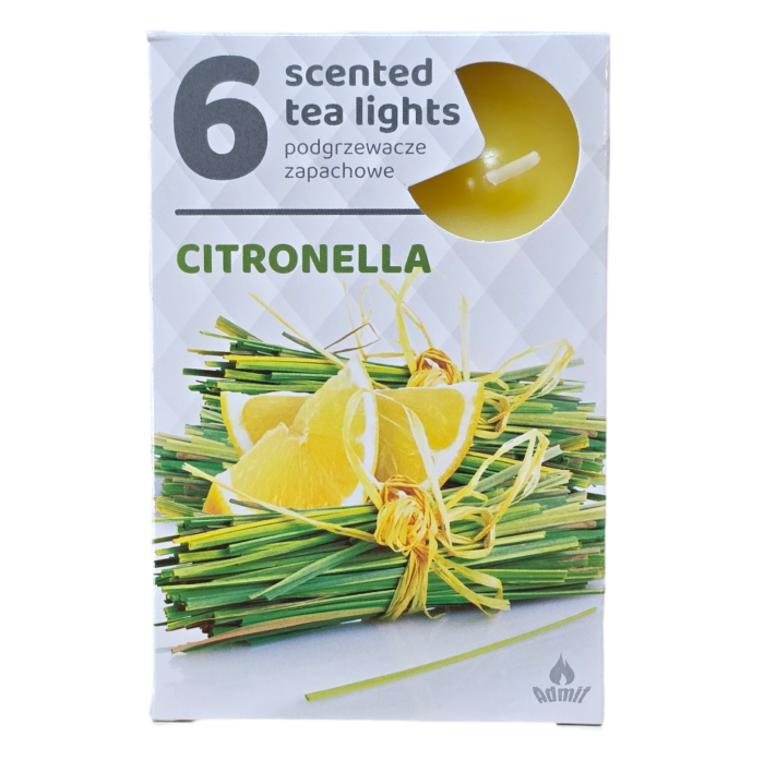 Admit Čajové svíčky - Citronella