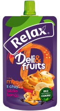 Relax Deli&Fruits Mango, Chia Jablko-Banán 170g