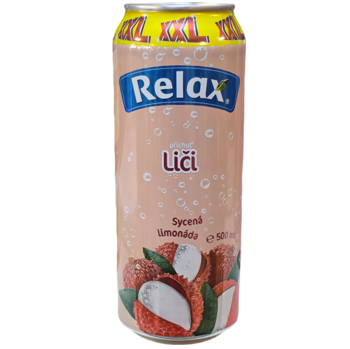 Relax Limonáda LIČI 0,5L Plech