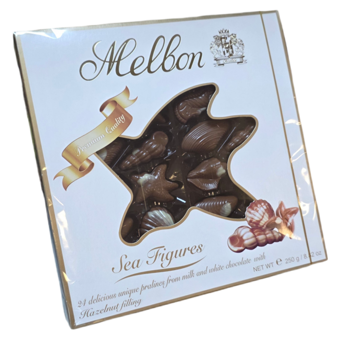 Melbon mořské pralinky - lískooříškový 250g