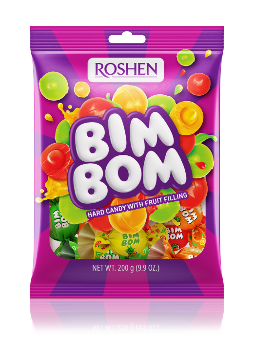 ROSHEN Bim Bom bonbóny s náplní z ovoce 200g
