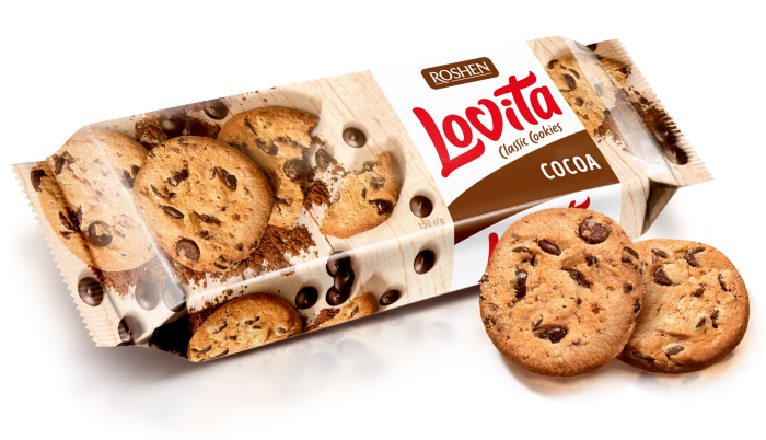 ROSHEN Lovita Cookies - Kakao 150g