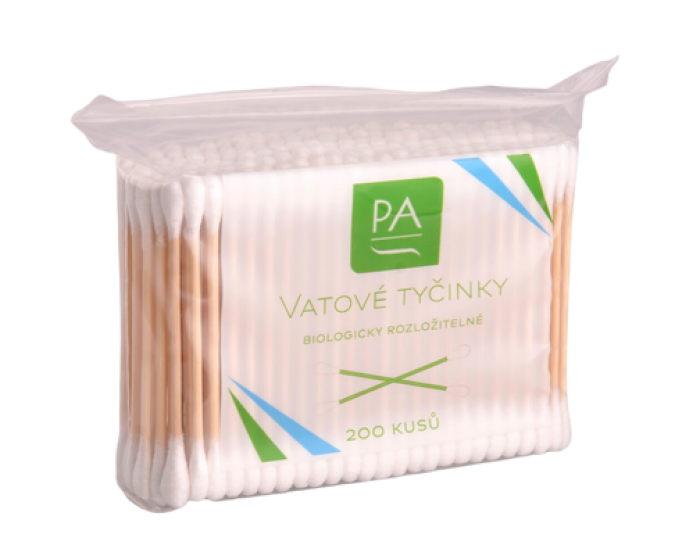 PA Vatové tyčinky 200ks BOX