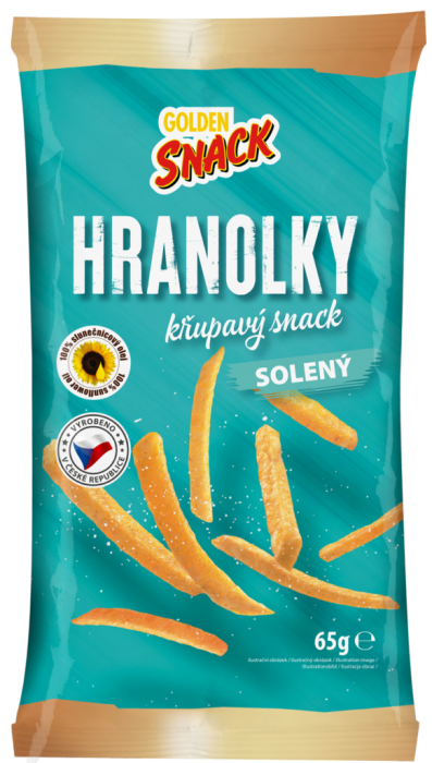 Golden Snack Hranolky Solený 65g