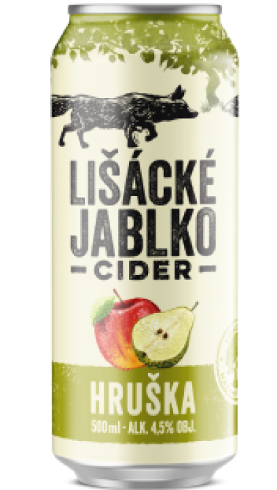 Lišácké Jablko Hruška 500ml