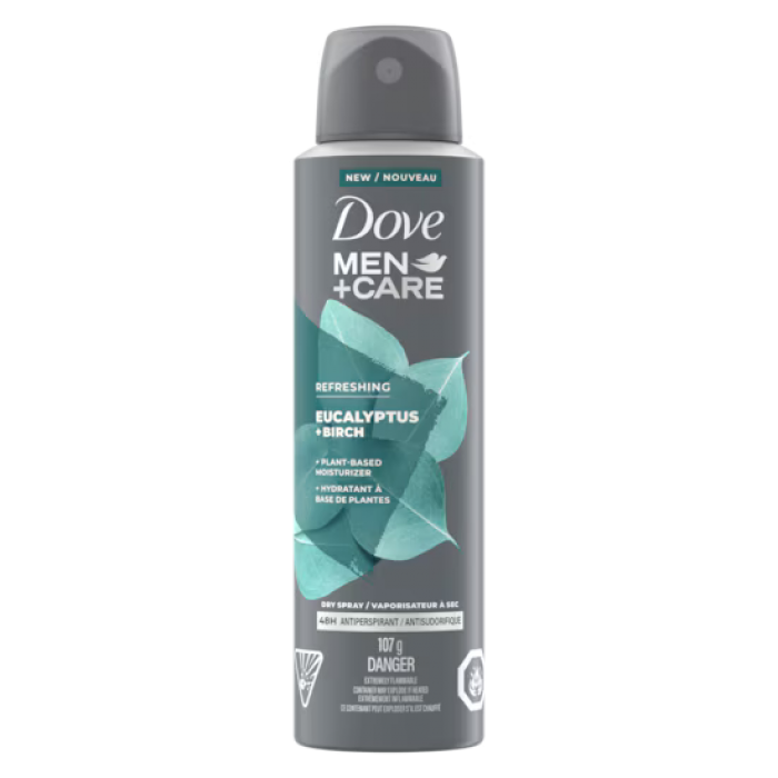 Dove MEN Deodoranty spray 150ml Eukalyptus