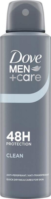 Dove MEN Deodoranty spray 150ml Clean