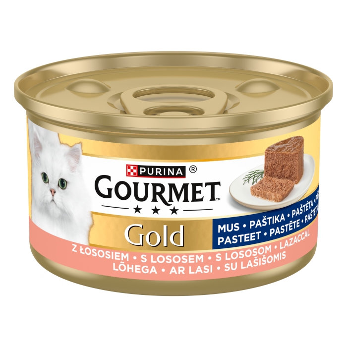 GOURMET Gold 85g s lososem