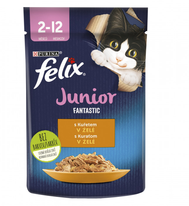 Felix Junior s kuřetem v želé 85g
