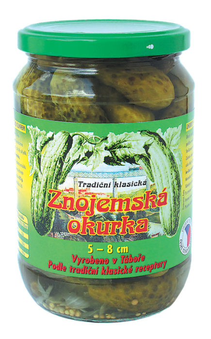 Znojemská okurka 5-8 cm 660g