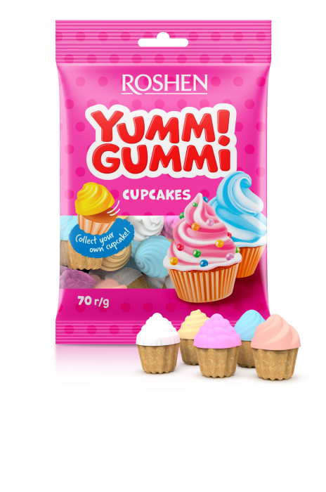 ROSHEN Yummi Gummi - Cupcakes 70g