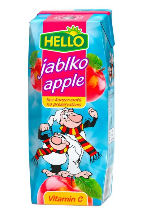 HELLO 250ml Jablko