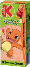 KUBÍK Pokémon 0,2L Broskev, Mandarinka
