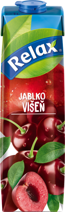 Relax 1L Jablko Višeň TP
