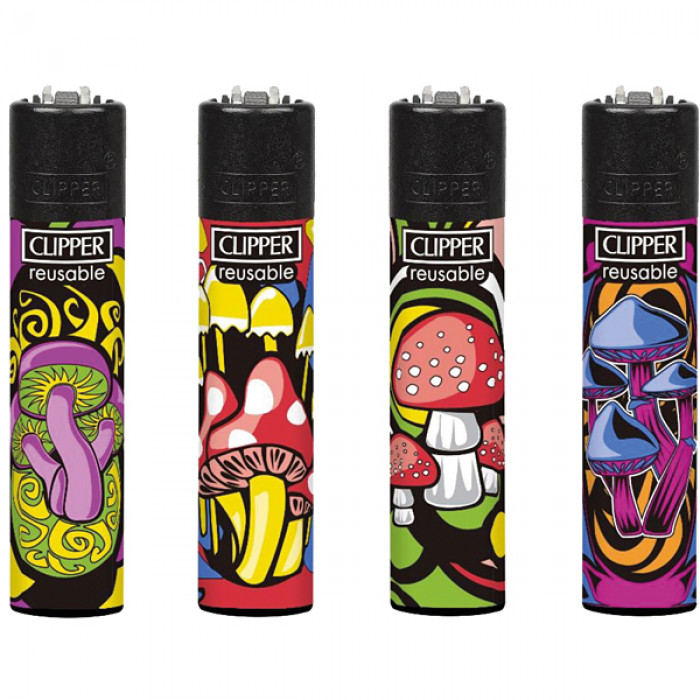Clipper zapalovač Mushrooms