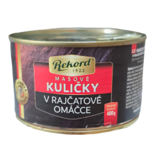 REKORD Masové kuličky v rajské omáčce 400g