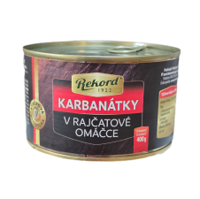 REKORD Karbanátky v rajské omáčce 400g