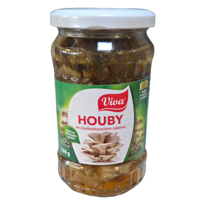 Viva - Houby ve sladkokyselém nálevu 140g