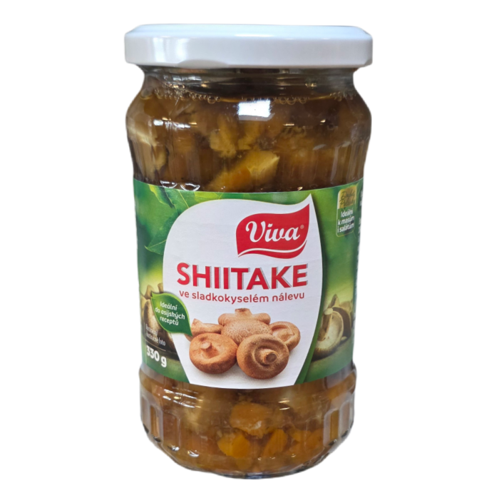 Viva - SHIITAKE ve sladkokyselém nálevu 140g