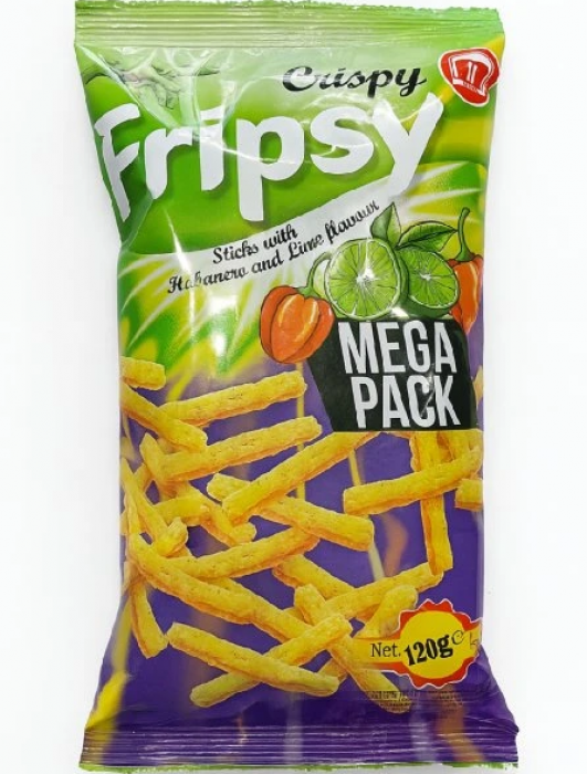 FRIPSY Mega Pack sticks - 120g Habanero&Lime