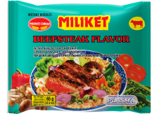 MILIKET Instantní nudle s příchutí Hovězího masa 65g