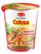 MILIKET Colusa Instantní nudle s příchutí Krevety TomYum 60g