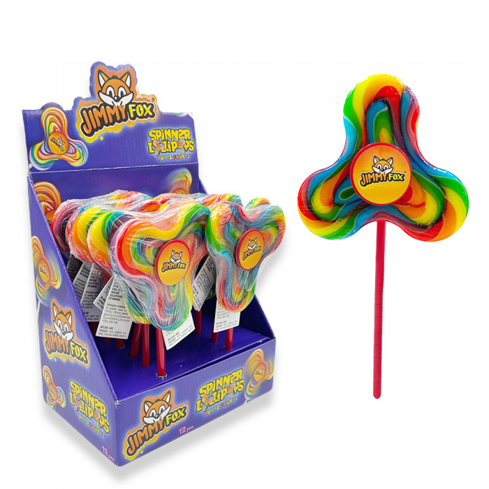 Jimmy Fox - Spinner Lollipops 85g
