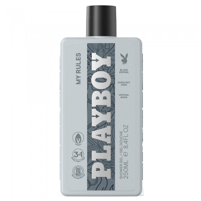 Playboy MEN Sprchový Gel 250ml My Rules