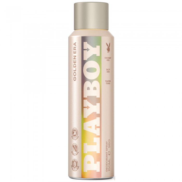 Playboy WOMEN Deodoranty 150ml Golden Era