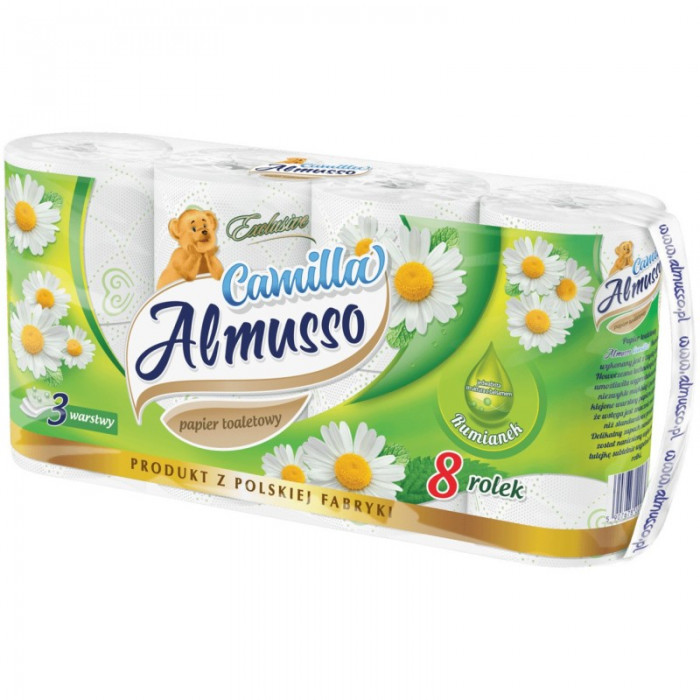 Almusso Toaletní Papír 3 vrstvý 8ks