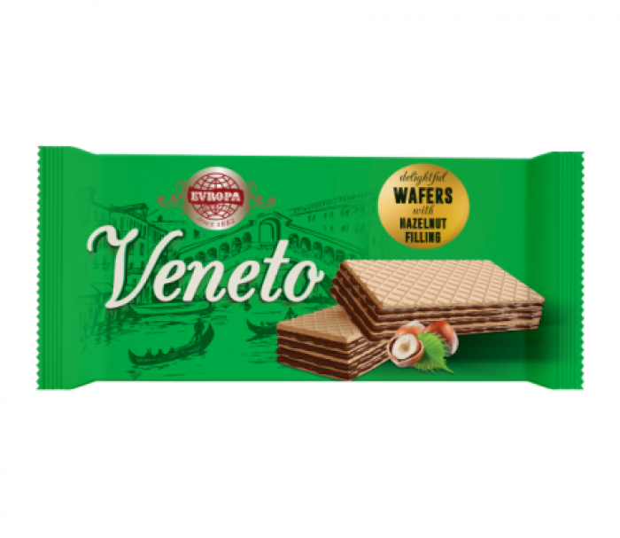 Veneto Oplatky s lískooříškovou náplní 65g