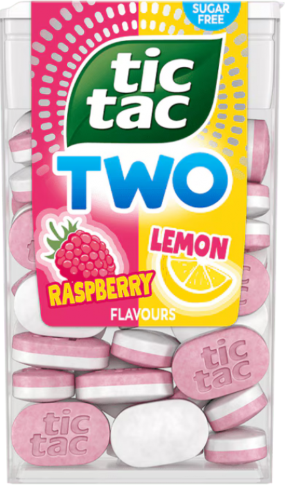 Tic Tac TWO 38,5g Raspberry Lemon