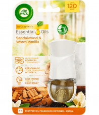 Air Wick Komplet Elektrické Santalové dřevo&Vanilka