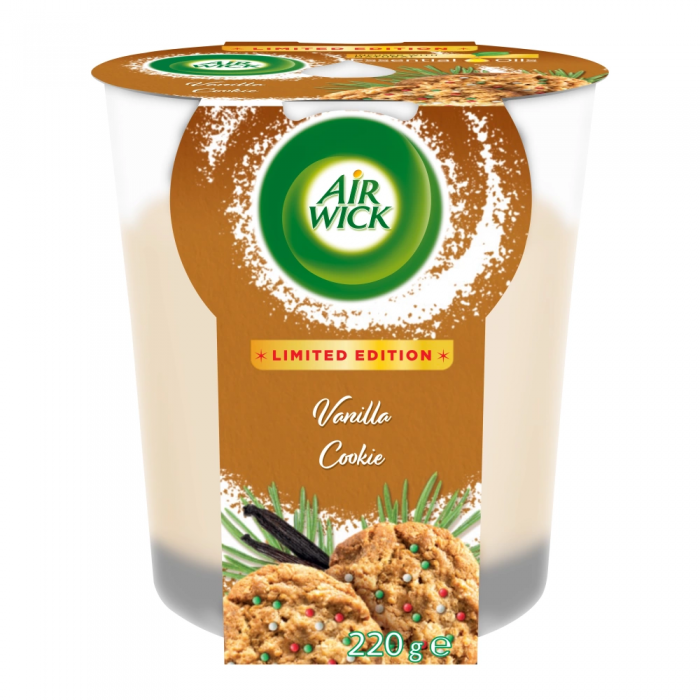 Air Wick svíčka 220g Vanilkové cukroví