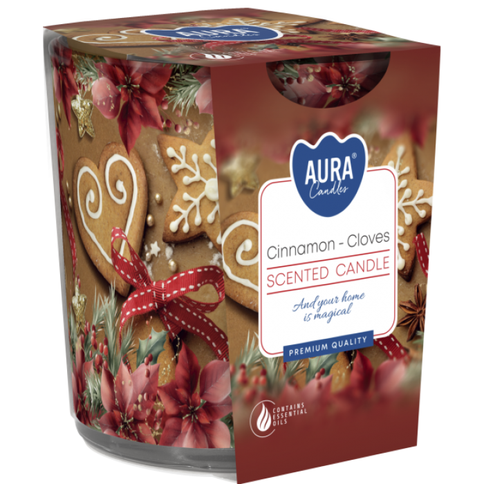BISPOL SN72s vonné svíčky 100g Cinnamon - Cloves