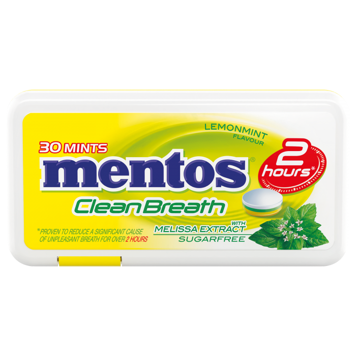 Mentos CleanBreath Lemon Melissa 21g