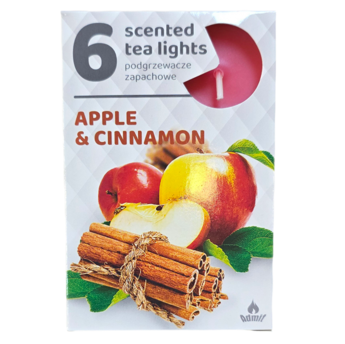 Admit Čajové svíčky - Apple & Cinnamon