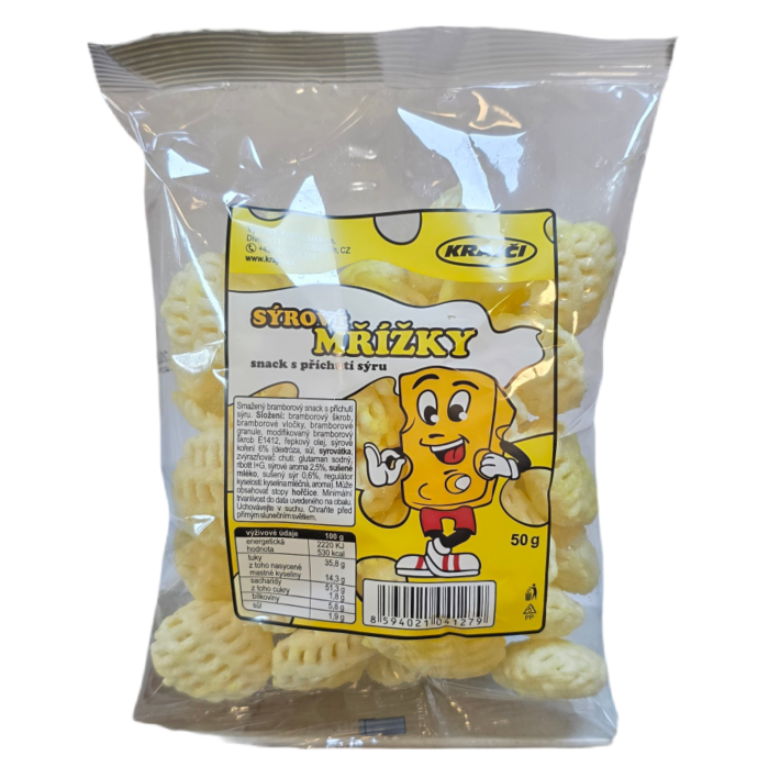 Krajči - Sýrové mřížky 50g