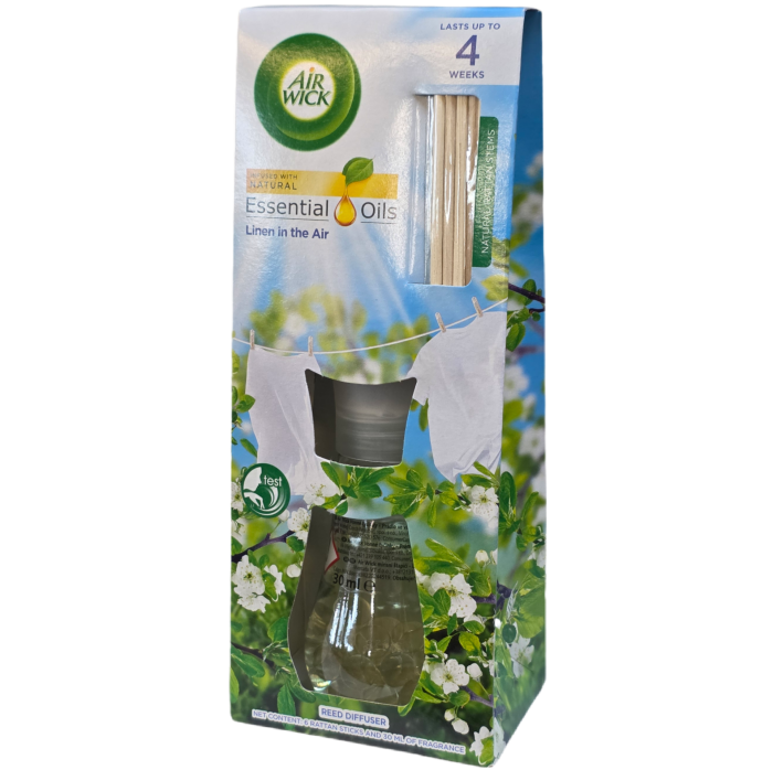 Air Wick Vonné Tyčinky 30ml Linen in the Air