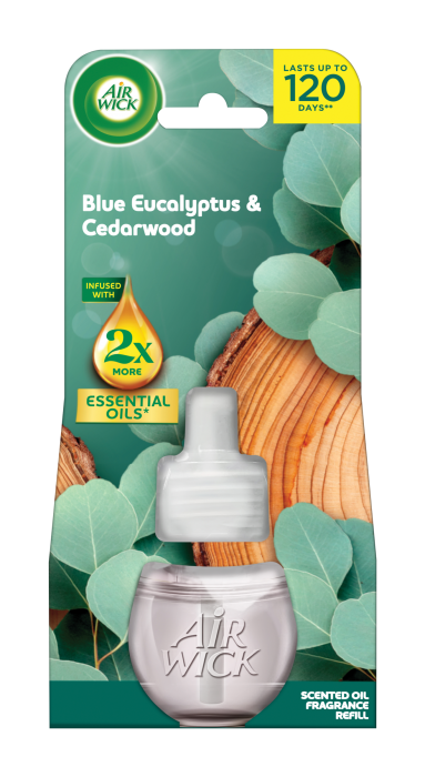 Air wick Elektrické náplň 19ml Eukalyptus a cedrové dřevo