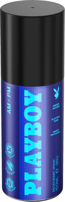 Playboy MEN Deodoranty 150ml AM - PM