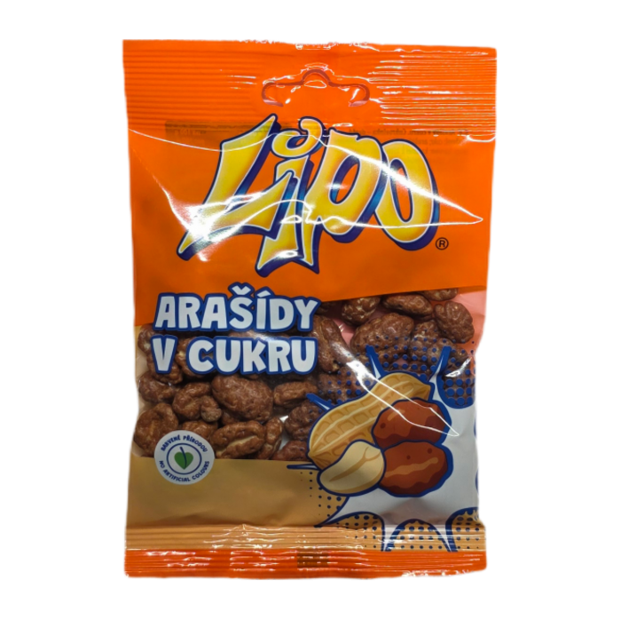 LIPO Arašídy v cukru 60g
