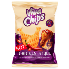 Viva Chips Hot Chicken style 50g
