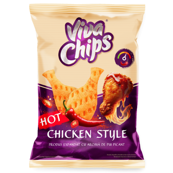 Viva Chips Hot Chicken style 50g
