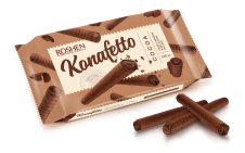 ROSHEN Konafetto trubičky Cocoa-cream 140g