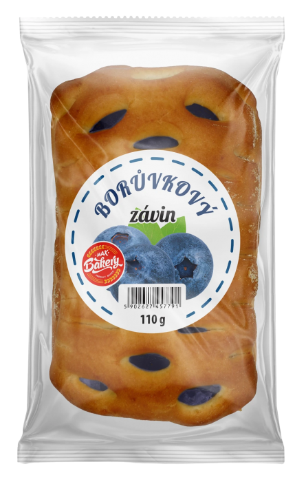 Závin borůvkový 110g