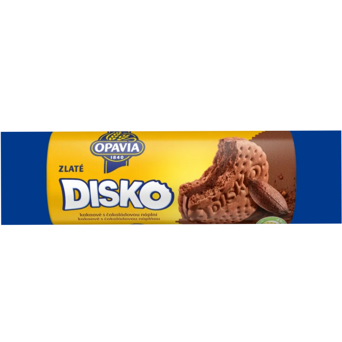 DISKO Kakaové s čokoládovou náplní 169g
